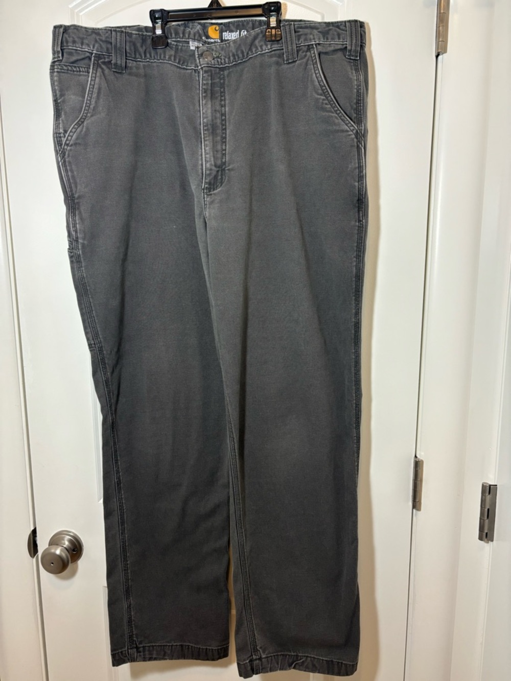 Carhartt Relaxed Fit Work Pants - Charcoal